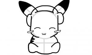 kak risovat simpatichnyiy chibi pikachu0282